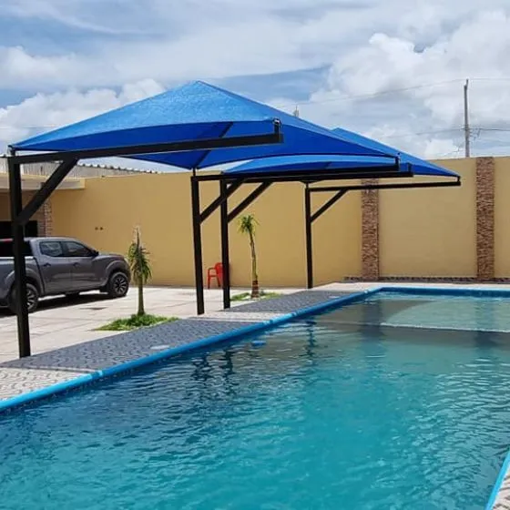 Sombreadores para Veículos em Cabreúva SP — Cobertura com calha lateral para escoamento
