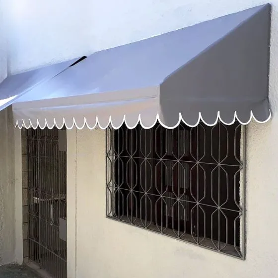 Toldo Fixo de Lona PVC em Cabreúva SP — Cobertura com calha lateral para escoamento